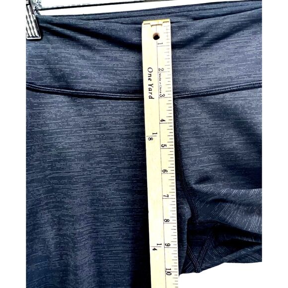 Outdoor Voices TechSweat Flex Leggings Womens M Black Cropped Activewear Stretch - Picture 6 of 11